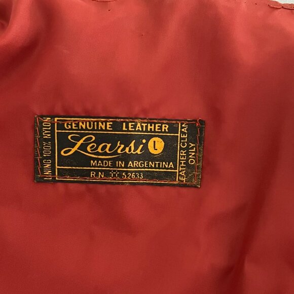 Learsi Chestnut Brown Suede Leather Adjustable Waistcoat Vest - Picture 8 of 8